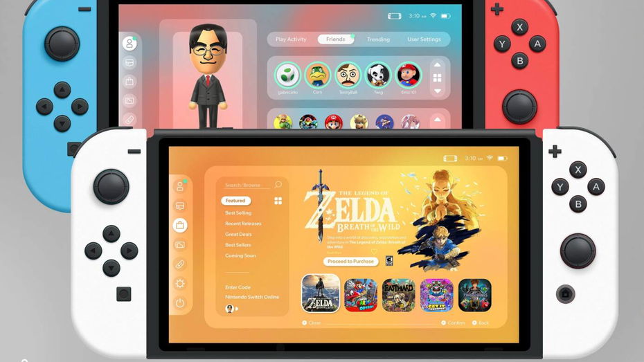 Immagine di L'interfaccia di Switch non vi piace? Utente ne crea un'altra più moderna e bellissima