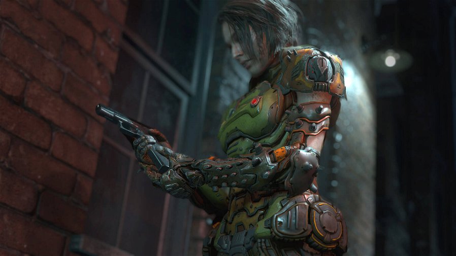 Immagine di Resident Evil 3, Jill diventa un Doom Slayer grazie ad una mod