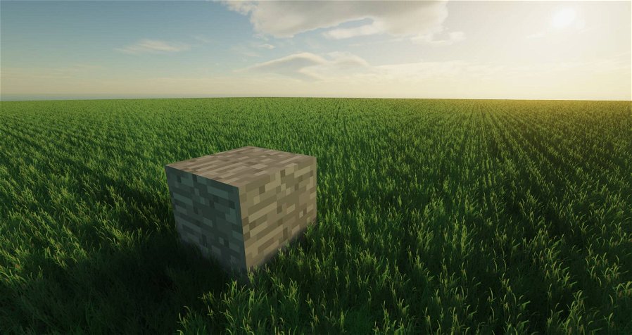 Immagine di Minecraft, con questa mod l'erba diventa realistica e next-gen