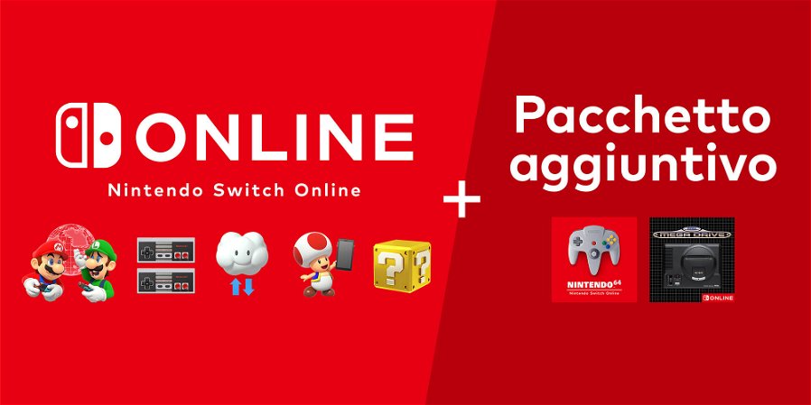 Immagine di Nintendo Switch Online costa il doppio col Pacchetto Aggiuntivo per motivi di... soldi (e licenze)