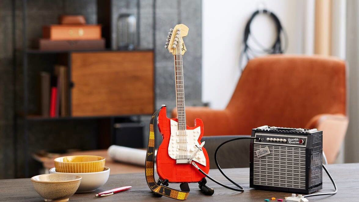Immagine di Acquista il nuovissimo set LEGO Fender Stratocaster