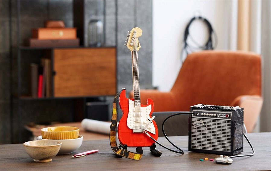 Immagine di Acquista il nuovissimo set LEGO Fender Stratocaster
