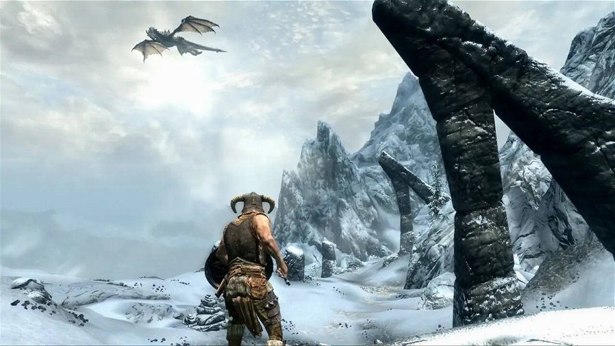 Immagine di In Skyrim qualcuno può aiutarvi a uccidere un drago quando meno ve lo aspettate