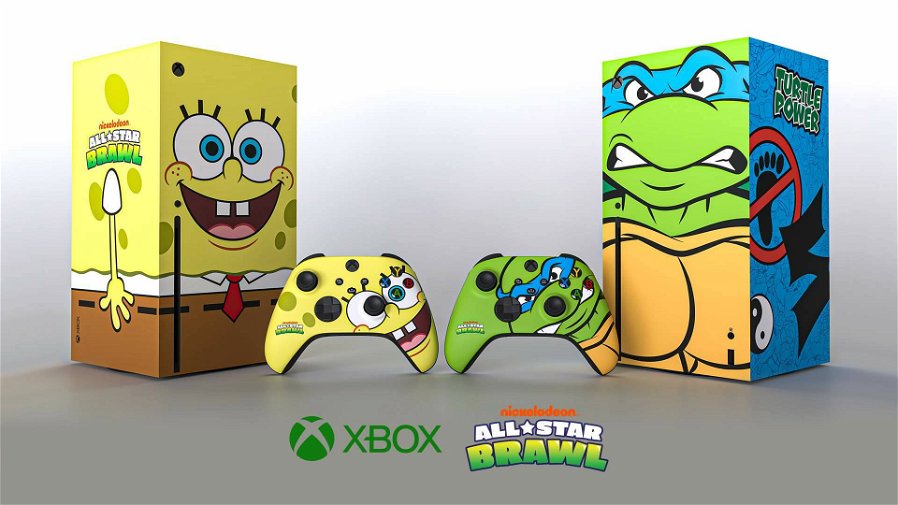 Immagine di Xbox Series X non poteva non avere un'edizione Spongebob, ovviamente