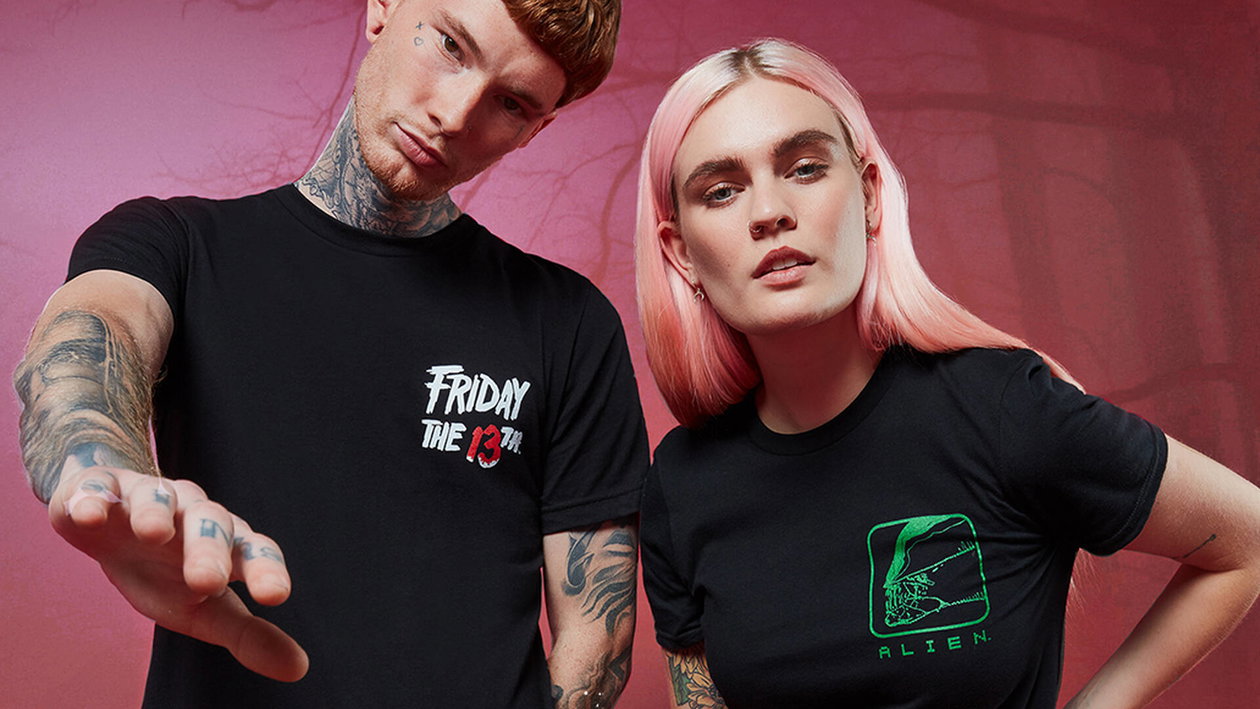 Immagine di 30% di sconto sulla linea di abbigliamento Terror di Zavvi!