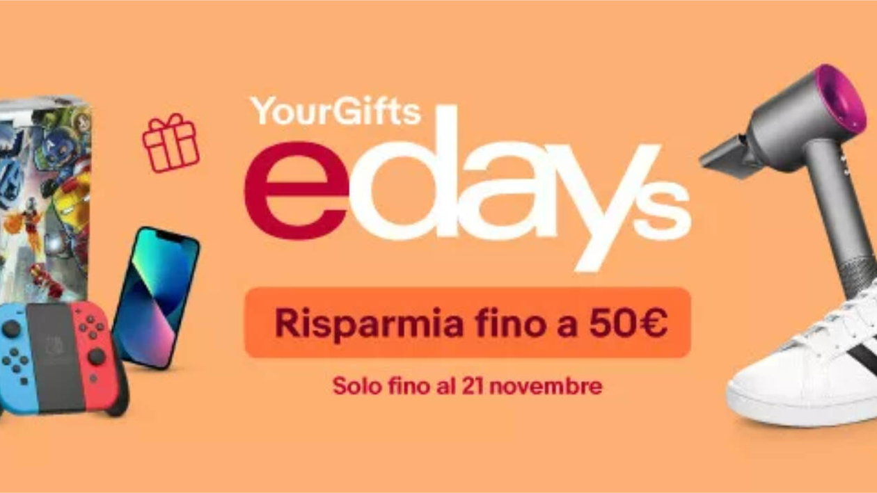 Immagine di Risparmia fino a 50€ sull'acquisto dei regali di Natale su eBay grazie a questo coupon