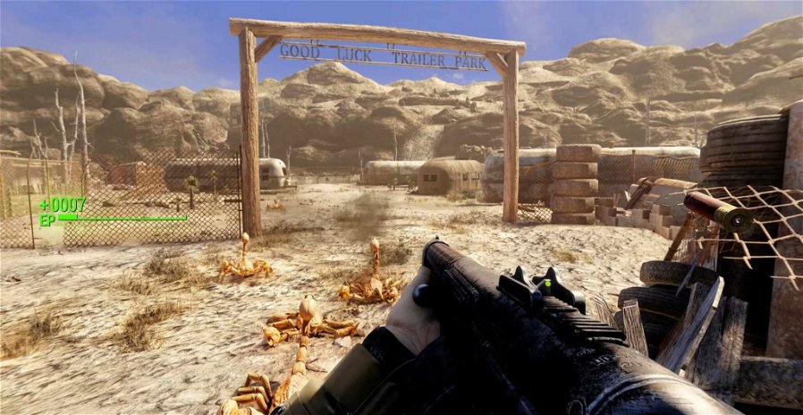 Immagine di Fallout New Vegas in 4K e Ray Tracing è pura next-gen