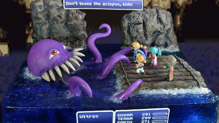 Ultros da Final Fantasy VI è ancora così amato che qualcuno gli dedica un (bellissimo) diorama da 15 kg