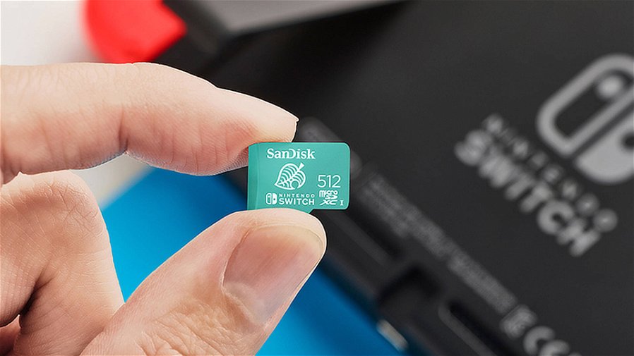 Immagine di MicroSD ufficiale Nintendo Switch da 512 GB a un prezzo imperdibile su Amazon! 49% di sconto!