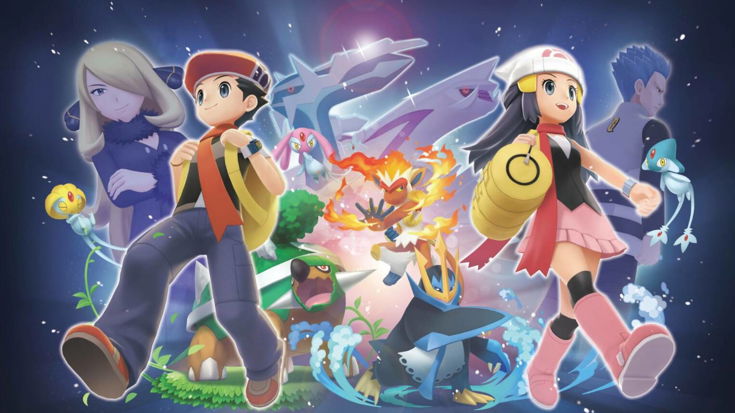 Pokémon Diamante Lucente e Perla Splendente batte il lancio di Spada e Scudo