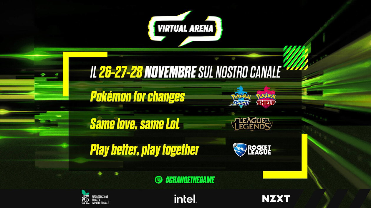 Immagine di Green is The New Black con la Virtual Arena!