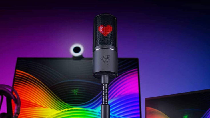 Razer Seiren Emote, il microfono perfetto per lo streaming oggi ad un prezzo top!