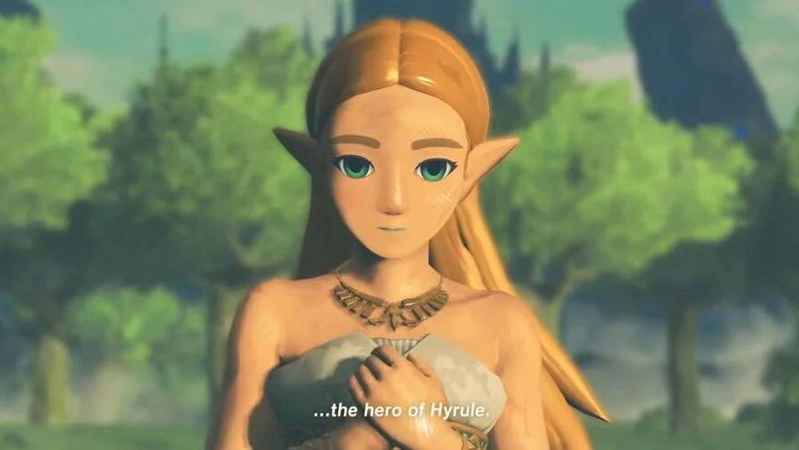 Immagine di Zelda Breath of the Wild con la grafica normale è un incubo di plastica