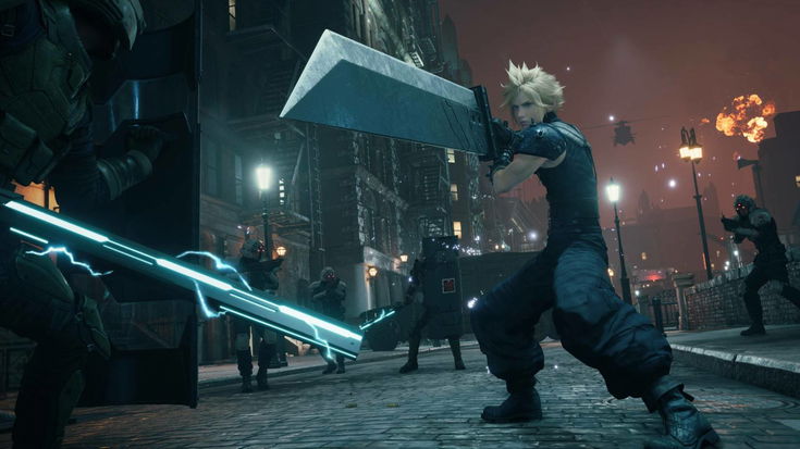 Kingdom Hearts 4 incontra Cloud Strife nell'opera d'arte di un fan