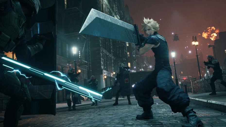 Immagine di Kingdom Hearts 4 incontra Cloud Strife nell'opera d'arte di un fan