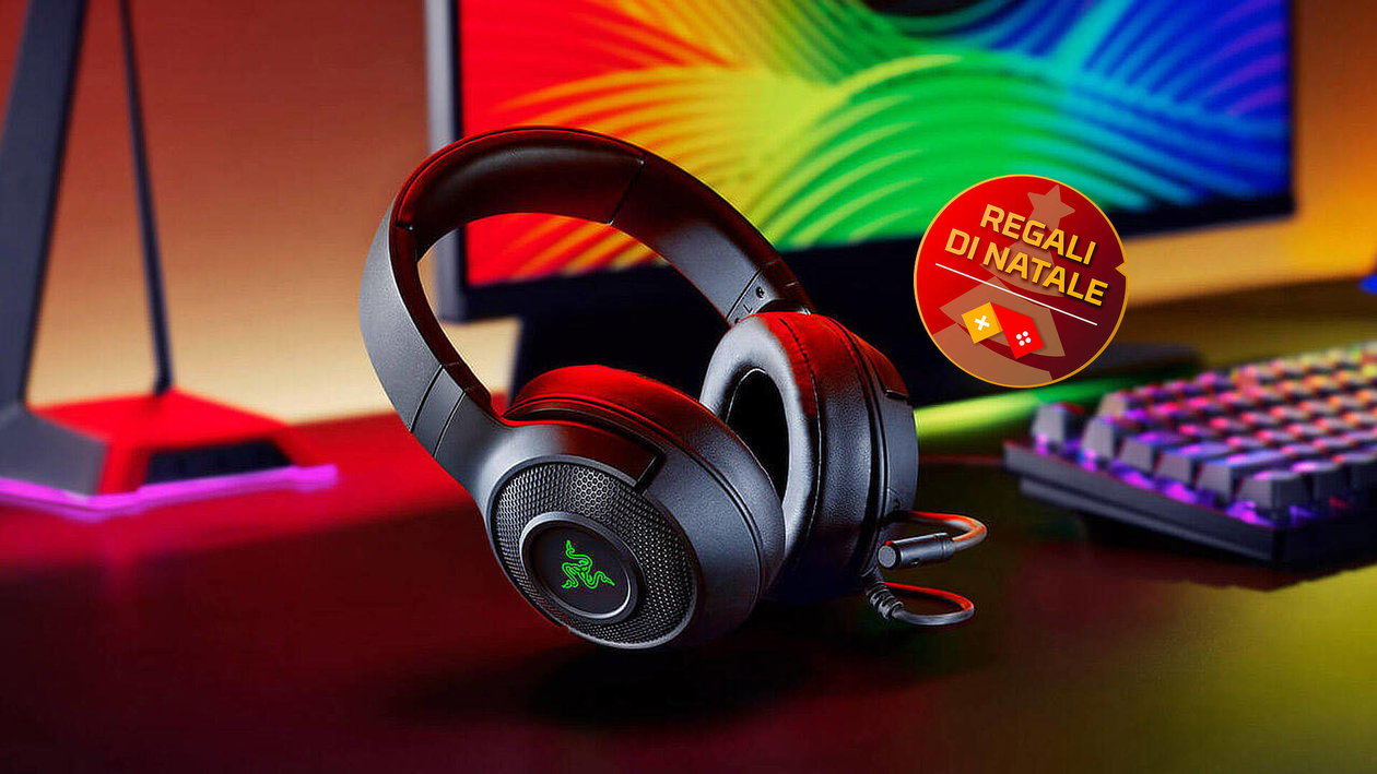 Immagine di Cuffie gaming Razer Kraken TE oggi a un prezzo super da MediaWorld!