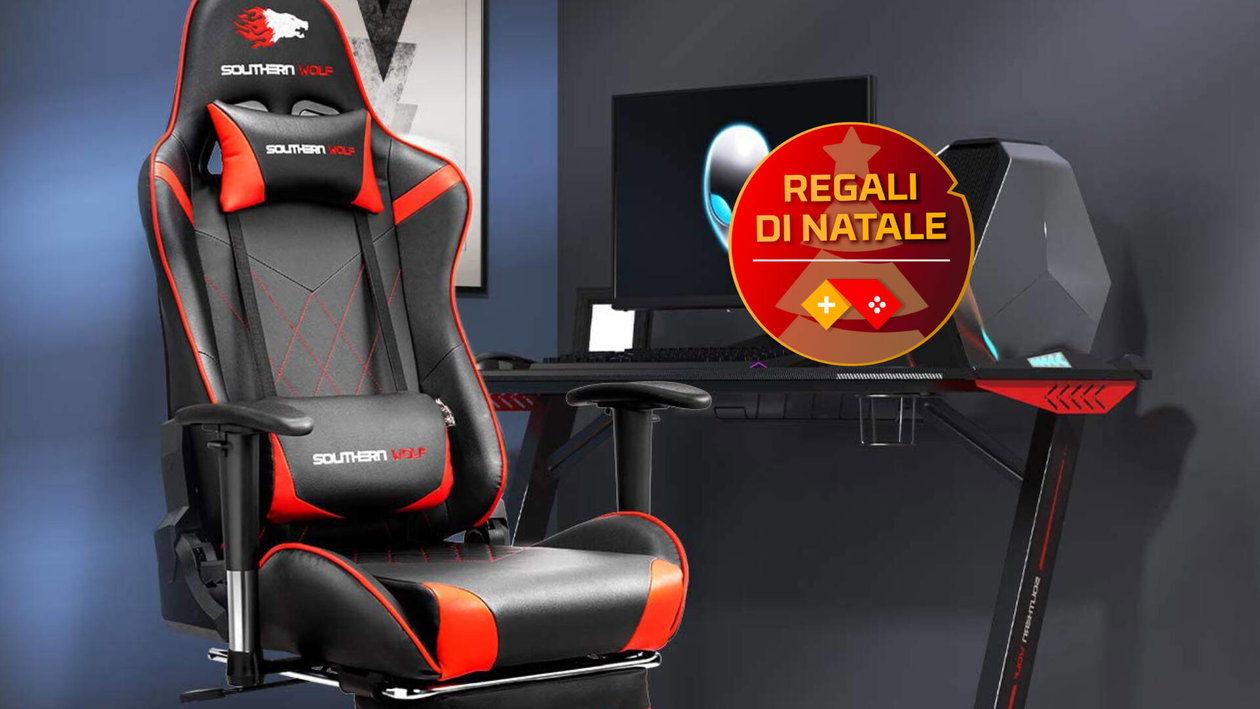 Immagine di Bomba Amazon! Sedia gaming a meno di 110€! Imperdibile!
