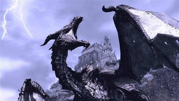 Immagine di Skyrim con la colonna sonora di DOOM Eternal è la cosa più epica di oggi