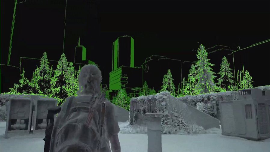 Immagine di The Last of Us Part II come se fosse ambientato in Matrix è... strano