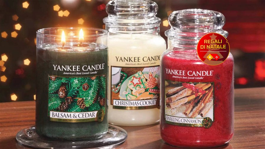 Yankee Candle, le famose candele profumate ora in sconto sino al 51% su  ! Ottime come regalo di Natale! - SpazioGames