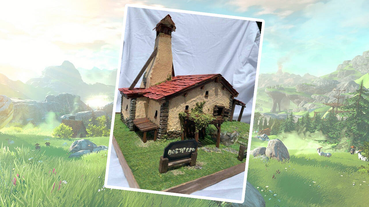 Breath of the Wild, qualcuno ha creato un diorama della casa di Link (ed è bellissimo)