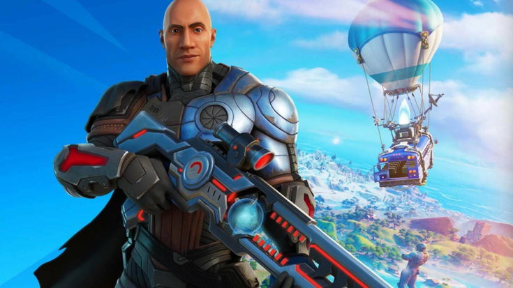 Fortnite, da adesso è possibile giocare nei panni di The Rock