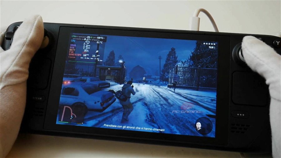 Immagine di GTA V da giocare in portatile (a 60 fps)? Eccolo