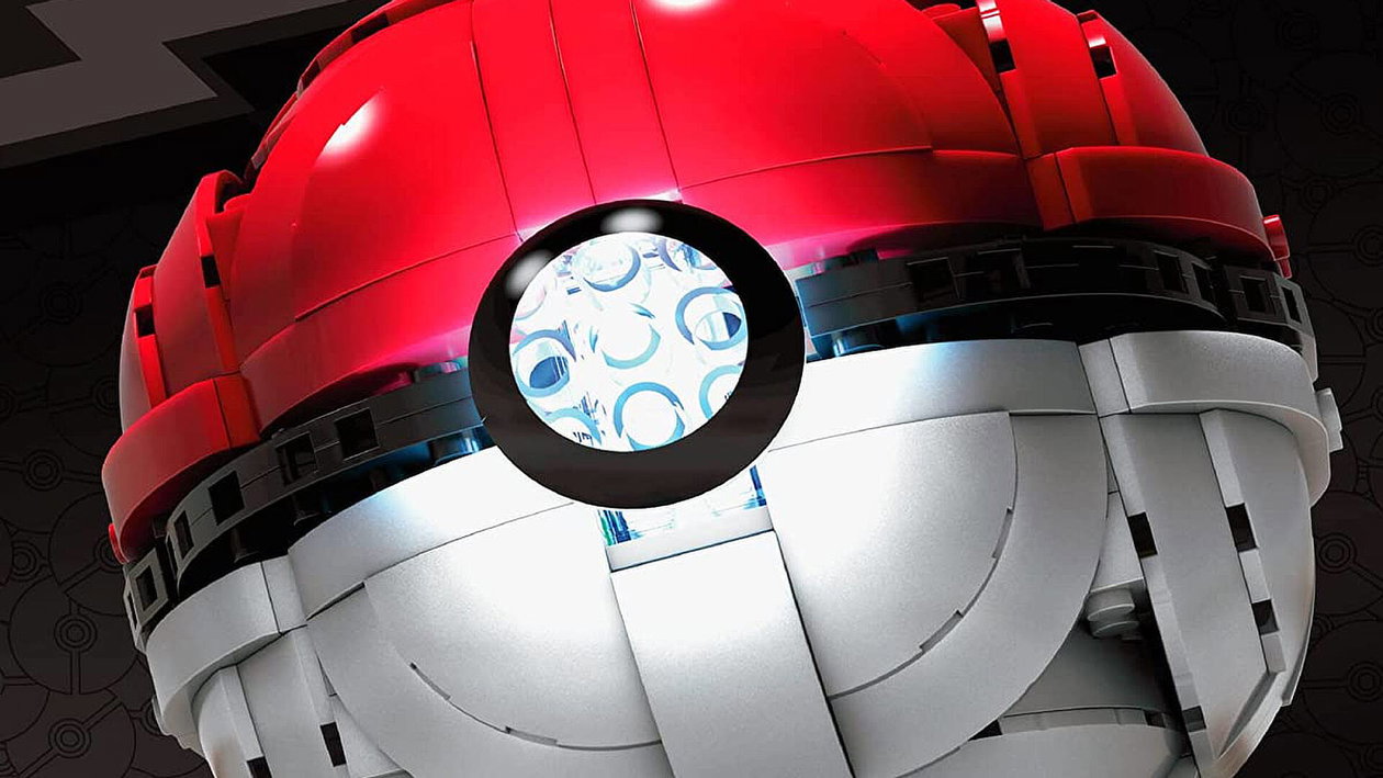 Immagine di Sfera Poké in stile Lego che si illumina ora su Amazon a un prezzo super! Perfetta da esporre!