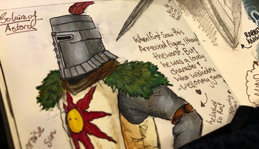 Immagine di Il diario di viaggio di Dark Souls sarà il vostro oggetto del desiderio