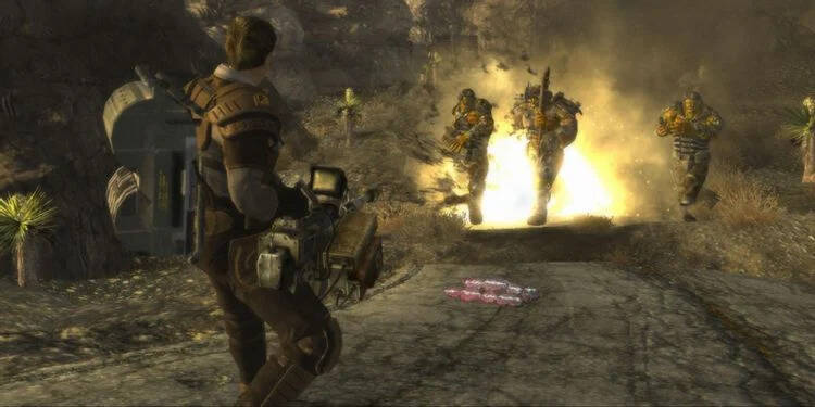 Come sarebbe Fallout se avesse il sistema di messaggi di Elden Ring? Così