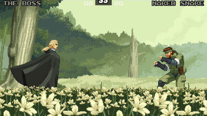 Il picchiaduro 2D di Metal Gear Solid 3 è la cosa più bella che vedrete oggi