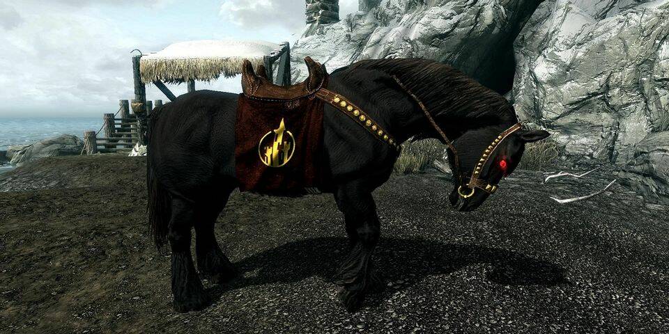 I cavalli in Skyrim non sono mai stati così...pieni di vita