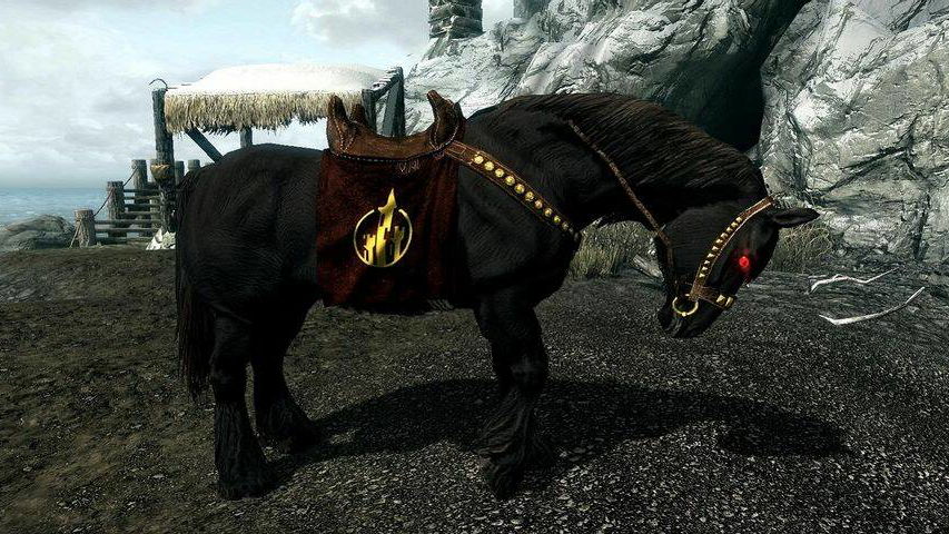 Immagine di I cavalli in Skyrim non sono mai stati così...pieni di vita