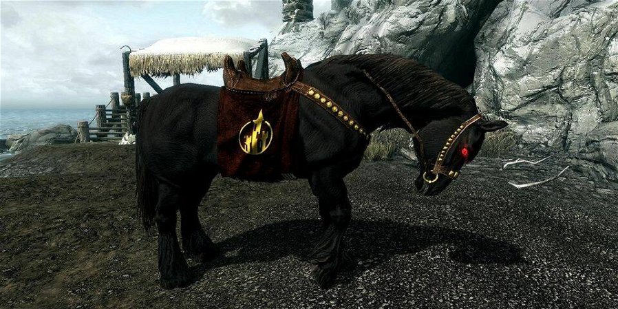 Immagine di I cavalli in Skyrim non sono mai stati così...pieni di vita