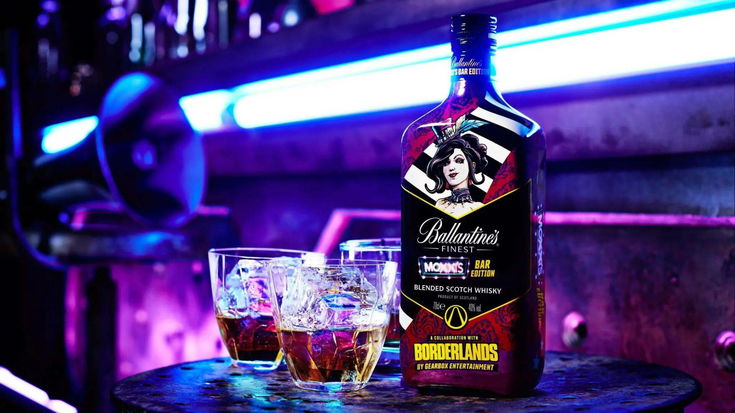 La diva di Borderlands beve Ballantine's, e potete comprare il suo whisky