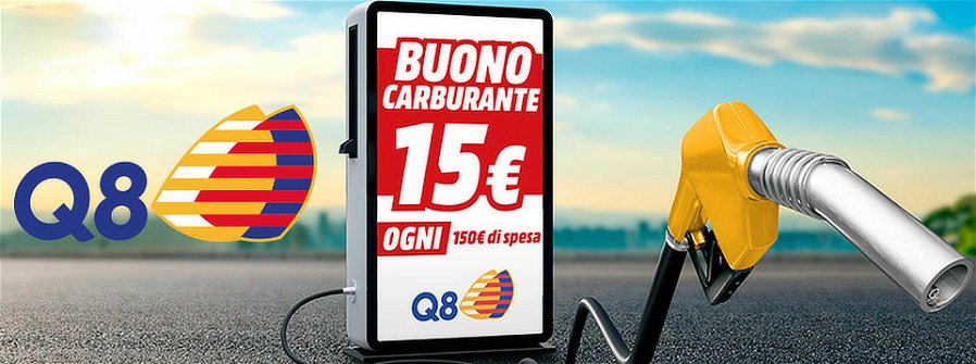 Immagine di Buoni carburante gratis acquistando da Mediaworld, scopri come ottenerli!