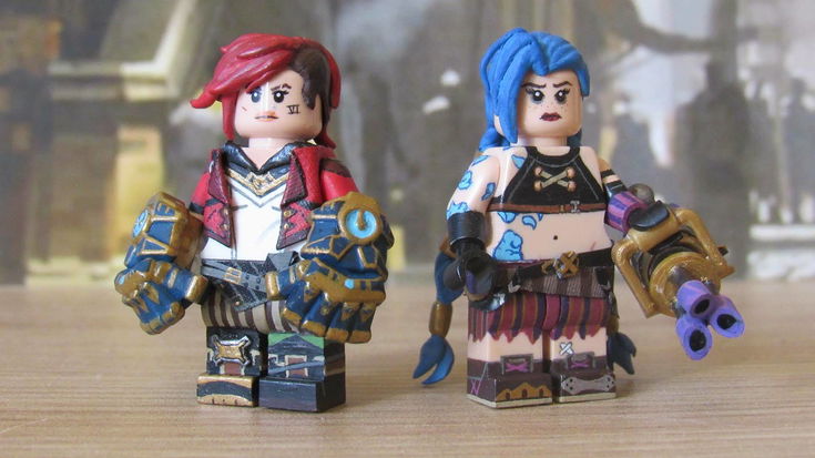 League of Legends, qualcuno ha creato i LEGO di Arcane e sono stupendi