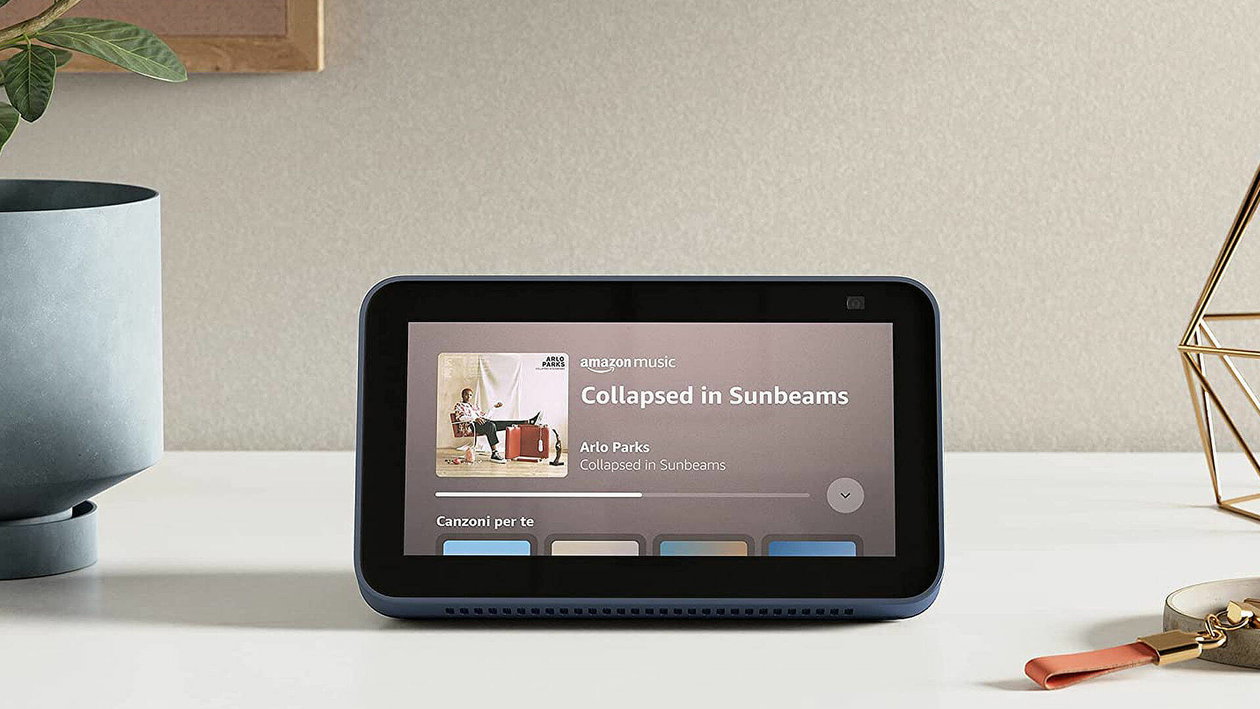 Immagine di Echo Show 5 e videocamere Blink con sconti sino al 58% su Amazon!