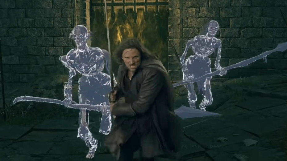 Immagine di Elden Ring, anche Aragorn de Il Signore degli Anelli sbarca nell'Interregno