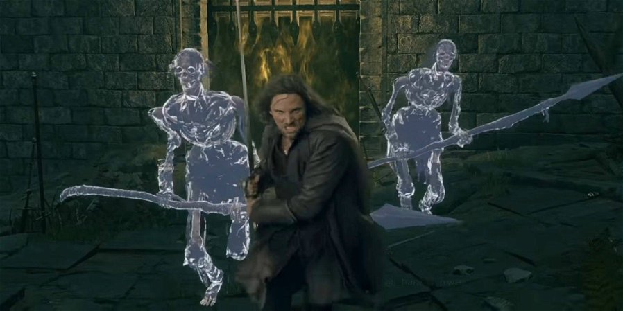 Immagine di Elden Ring, anche Aragorn de Il Signore degli Anelli sbarca nell'Interregno