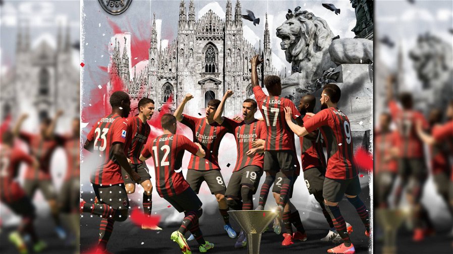 Immagine di Il Milan vince lo scudetto e FIFA festeggia