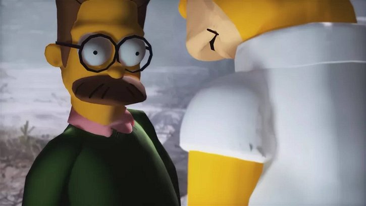 Immagine di God of War con I Simpson è la cosa più folle che vedrete oggi