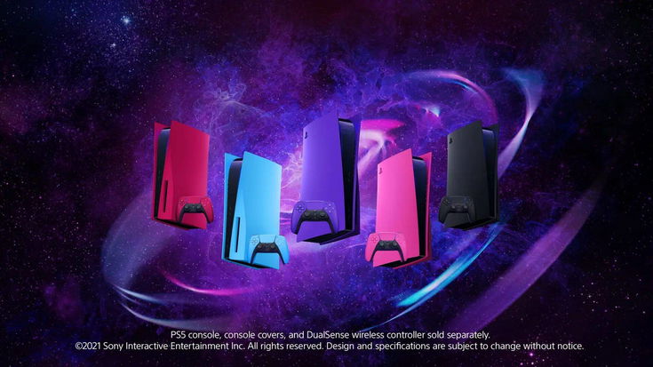PS5 non si è scordata le cover colorate: ecco quando saranno disponibili