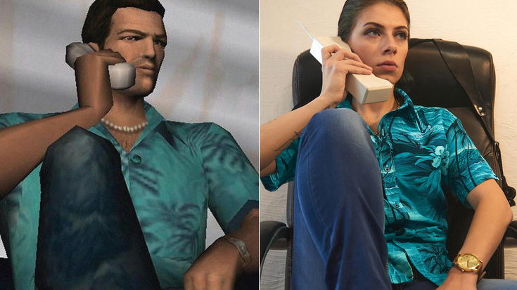 Come sarebbe Tommy Vercetti se fosse una donna?