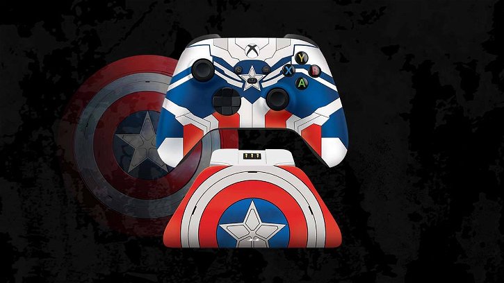 Immagine di Xbox lancia un controller di Captain America, e lo vogliamo adesso