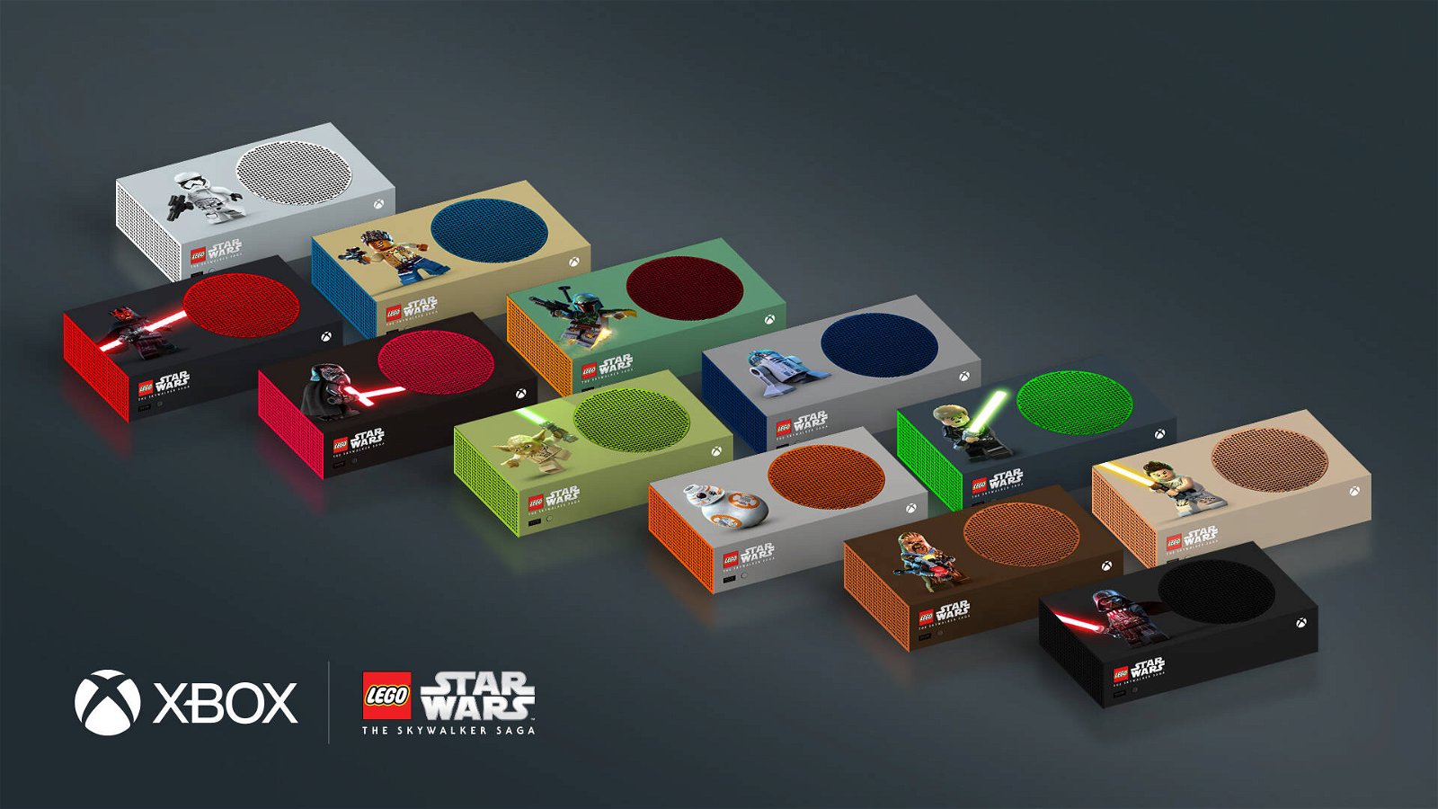 Xbox Series S si rifà il look con 12 edizioni limitate a tema LEGO Star Wars