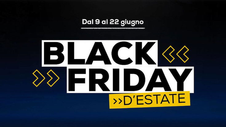Black Friday d'estate Euronics: sconti oltre il 50% fino al 22 giugno