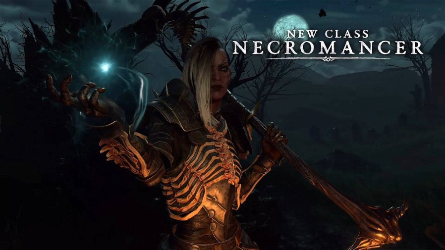Immagine di Diablo 4, il Necromante mostra le sue inquietanti abilità (e arriva la beta)