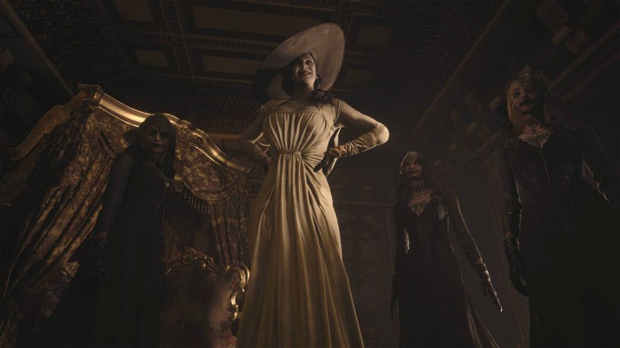 Immagine di Resident Evil Village svela Lady Dimitrescu giocabile nel nuovo video gameplay del DLC