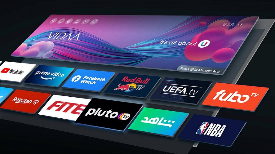 Immagine di Smart TV Hisense OLED da 65": sconto di 700€ su Amazon